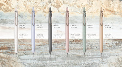 Uni-ball One F Earth Texture (Limited Edition) Gel Pens