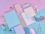 Clairefontaine Koverbook (A5) Blush Stapled Notebook (17 x 22)