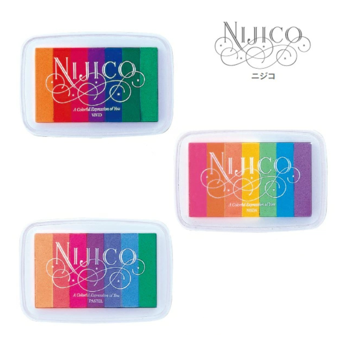 Tsukineko Nijico Rainbow Ink Pad