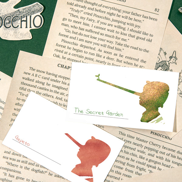 Wearingeul Pinocchio Ink Swatch Cards