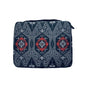 Kyoku Haku Kimono Fabric Pen Case Khaki [5 Slots / 9 Slots]