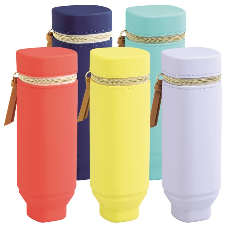 Lihit Lab Bloomin Squared Stand Pen Case