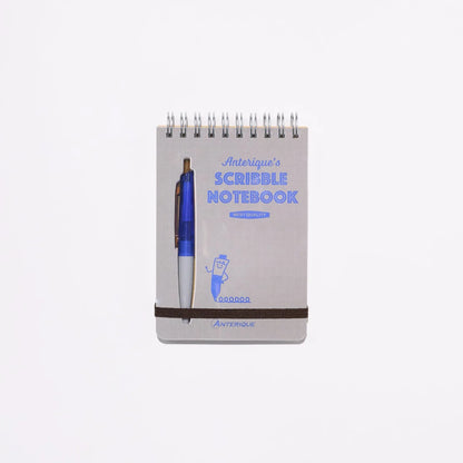 Anterique Scribble Notebook with Ballpoint Pen