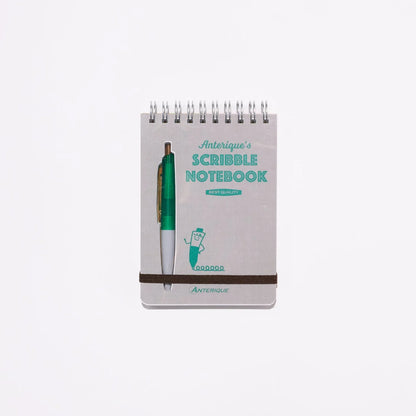 Anterique Scribble Notebook with Ballpoint Pen