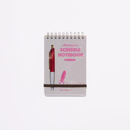 Anterique Scribble Notebook with Ballpoint Pen