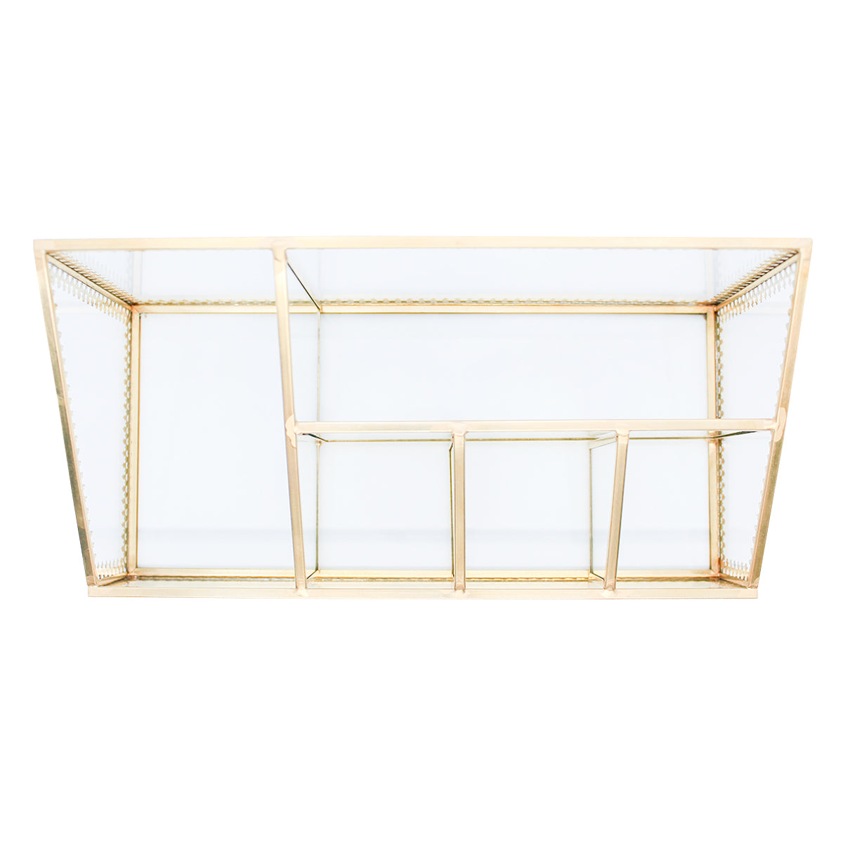 Artemis Luxe Glass Pen and Cosmetics Holder
