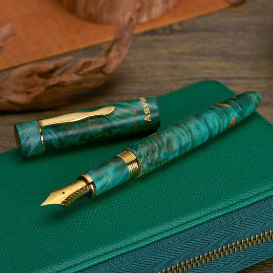 Asvine C200 Wooden Fountain Pen