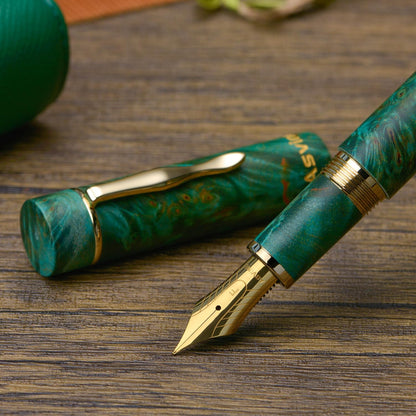 Asvine/Hongdian C2000 Wooden Fountain Pen