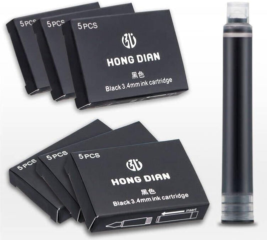 Asvine/Hongdian Fountain Pen Ink Cartridge [5pcs]