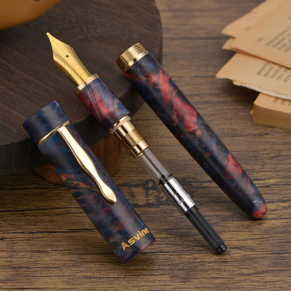 Asvine/Hongdian C2000 Wooden Fountain Pen