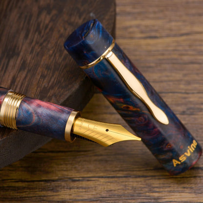 Asvine/Hongdian C2000 Wooden Fountain Pen