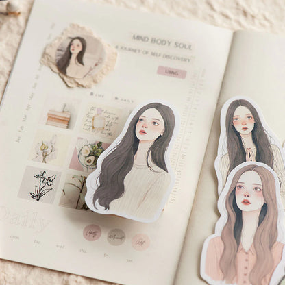 MU Girl Stickers 01 - 06