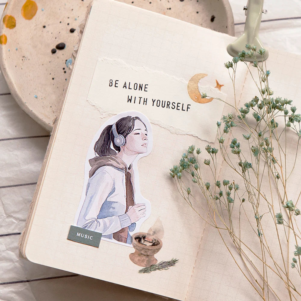 MU Girl Stickers 01 - 06