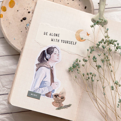 MU Girl Stickers 01 - 06