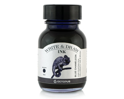Octopus Fluids Pigmented Waterproof Document Proof Write and Draw Ink [50ml]