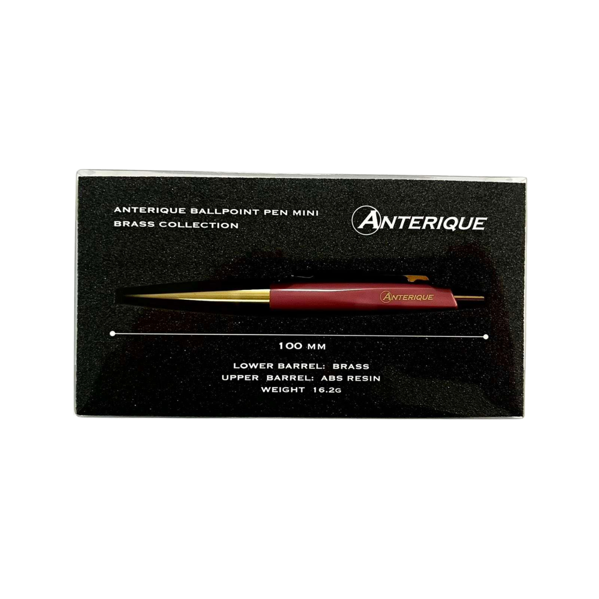 Anterique Mini Ballpoint Pen Brass Edition [0.5mm]