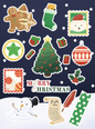 Everything Calligraphy Christmas Sticker Sheet 2025