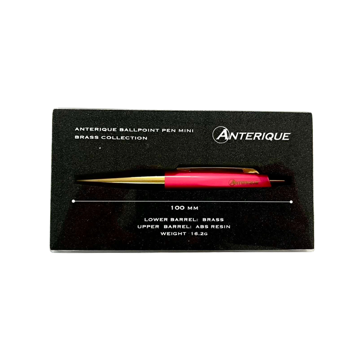 Anterique Mini Ballpoint Pen Brass Edition [0.5mm]