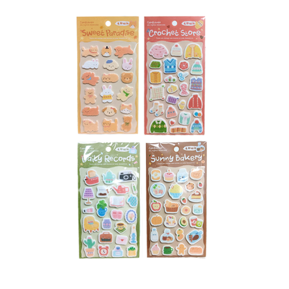 Mint Journal Studio Fuzzy Felt Stickers