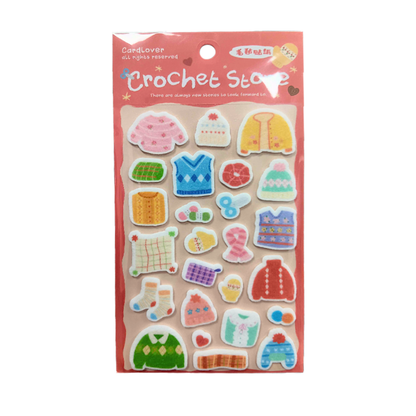 Mint Journal Studio Fuzzy Felt Stickers