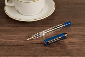 TWSBI ECO Indigo Blue with Bronze Trim Fountain Pen