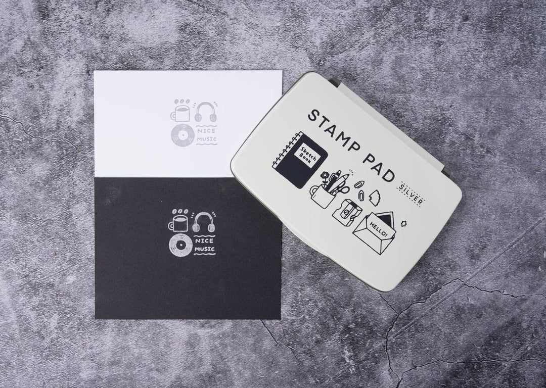 Sanby Stamp Pads (Black, Gold, Silver, Navy, Brown)