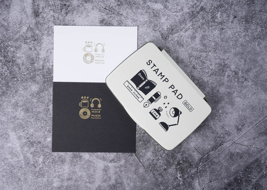 Sanby Stamp Pads (Black, Gold, Silver, Navy, Brown)