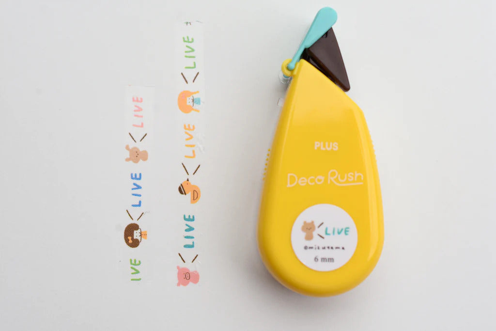 PLUS Japan Deco Rush x Mizutama Decorative Tape