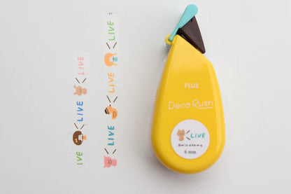 PLUS Japan Deco Rush x Mizutama Decorative Tape