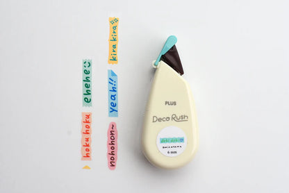PLUS Japan Deco Rush x Mizutama Decorative Tape