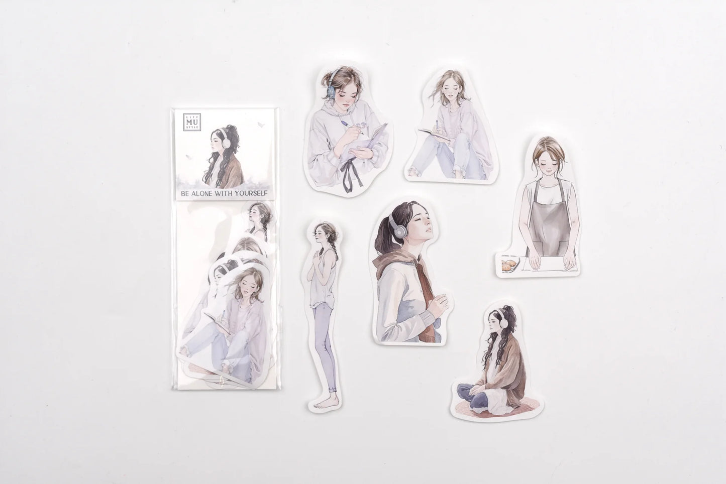 MU Girl Stickers 01 - 06