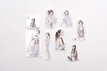 MU Girl Stickers 01 - 06