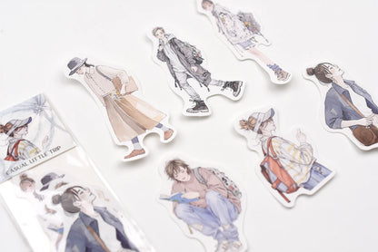 MU Girl Stickers 01 - 06