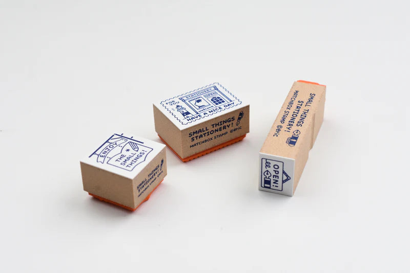 Sanby x Eric Small Things Matchbook Stamp Set