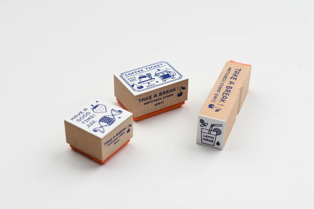 Sanby x Eric Small Things Matchbook Stamp Set