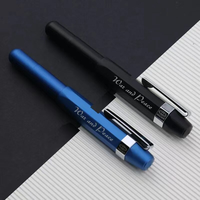 Delike Alpha Fountain Pen with clip and converter