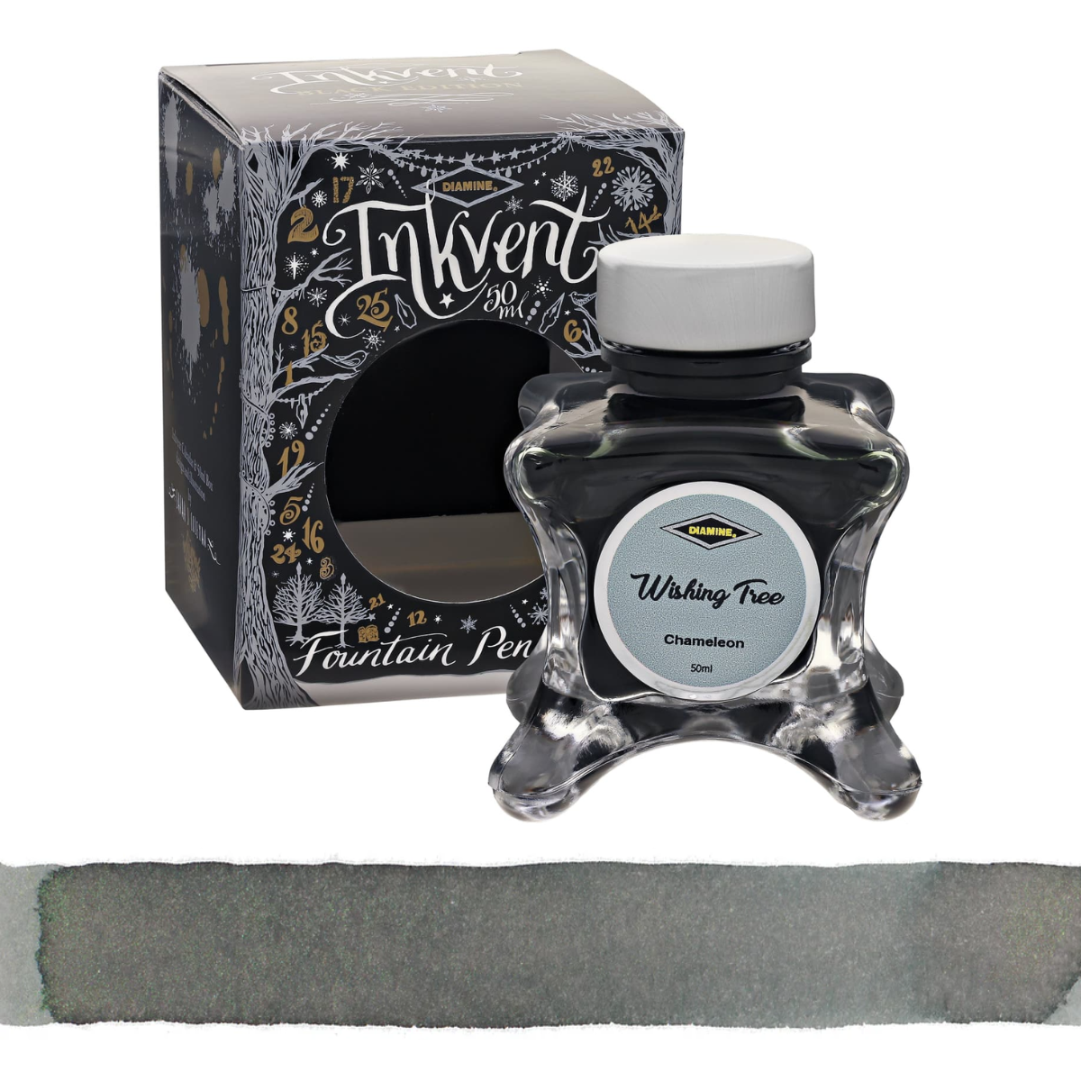 Diamine Inkvent Black Edition Fountain Pen Ink Chameleon [50ml]