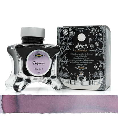Diamine Inkvent Black Edition Fountain Pen Ink Standard [50ml]