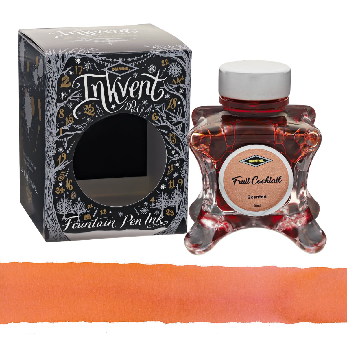 Diamine Inkvent Black Edition Fountain Pen Ink Scented [50ml]
