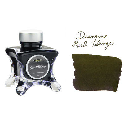 Diamine Inkvent Black Edition Fountain Pen Ink Extreme Sheen [50ml]