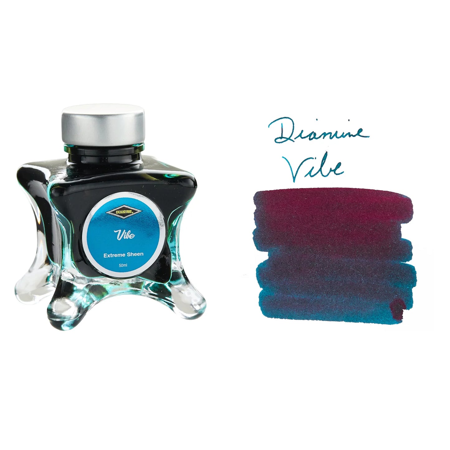 Diamine Inkvent Black Edition Fountain Pen Ink Extreme Sheen [50ml]