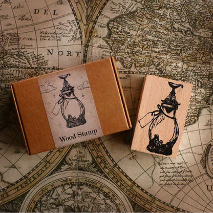 Dominant Industry Wood Stamp