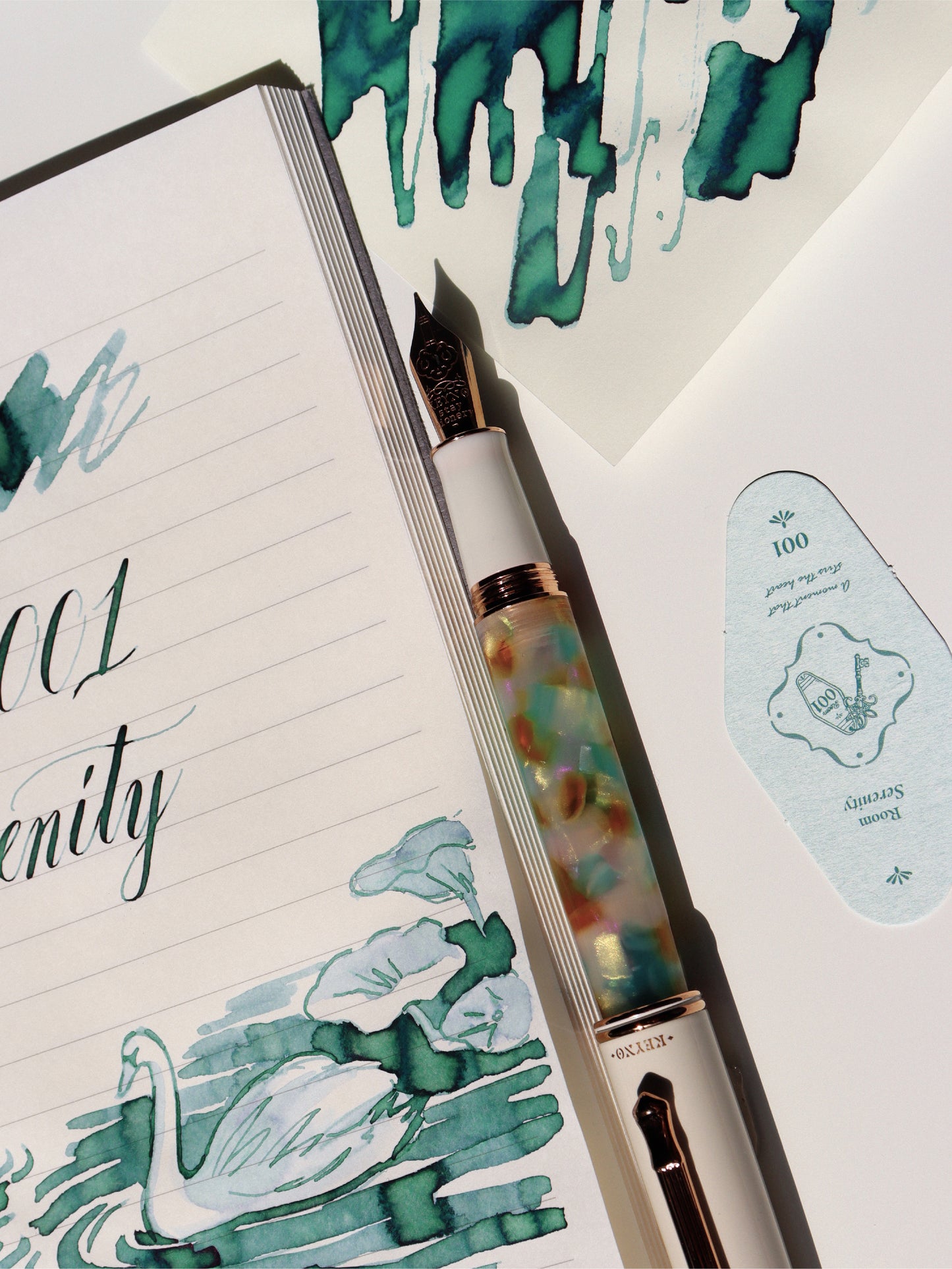 Dominant Industry Keyno Serenity Fountain Pen No.001