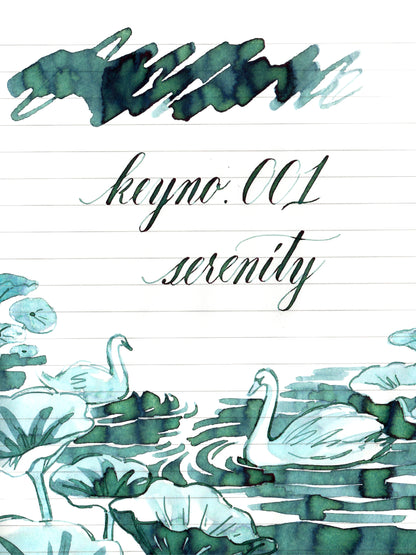 Dominant Industry Keyno Serenity Fountain Pen Ink No.001 [25ml]
