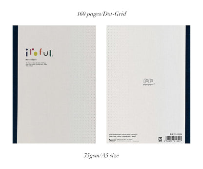 Sakae TP - Iroful (A5) Indigo Notebook