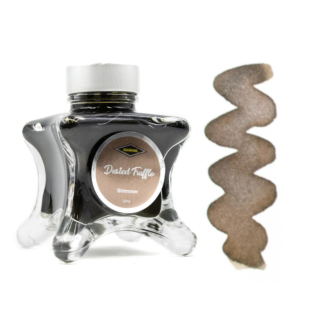 Diamine Inkvent Fountain Pen Ink (50ml) Green Edition - Shimmer