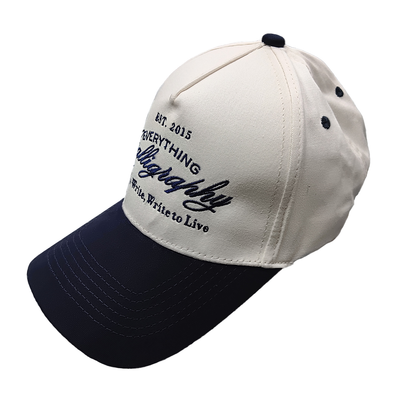 EC Baseball Hat [Navy Blue and Ivory]