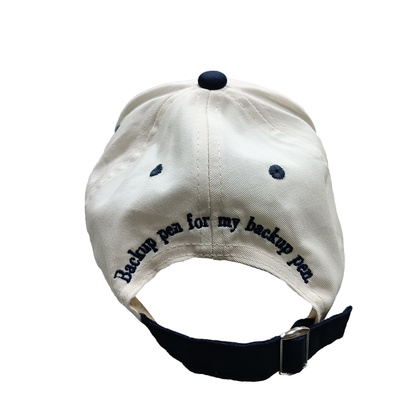 EC Baseball Hat [Navy Blue and Ivory]