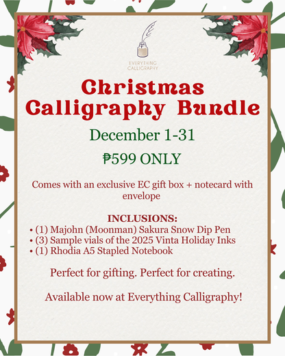 Everything Calligraphy Christmas Calligraphy Bundle