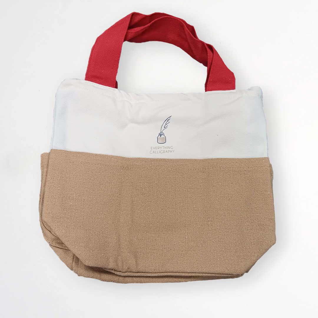 Everything Calligraphy Christmas Tote Bags 2025
